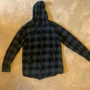 Zip up flannel